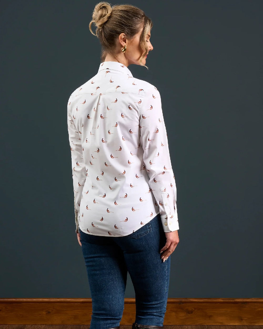 Alan Paine Ladies Lawen Printed Shirt