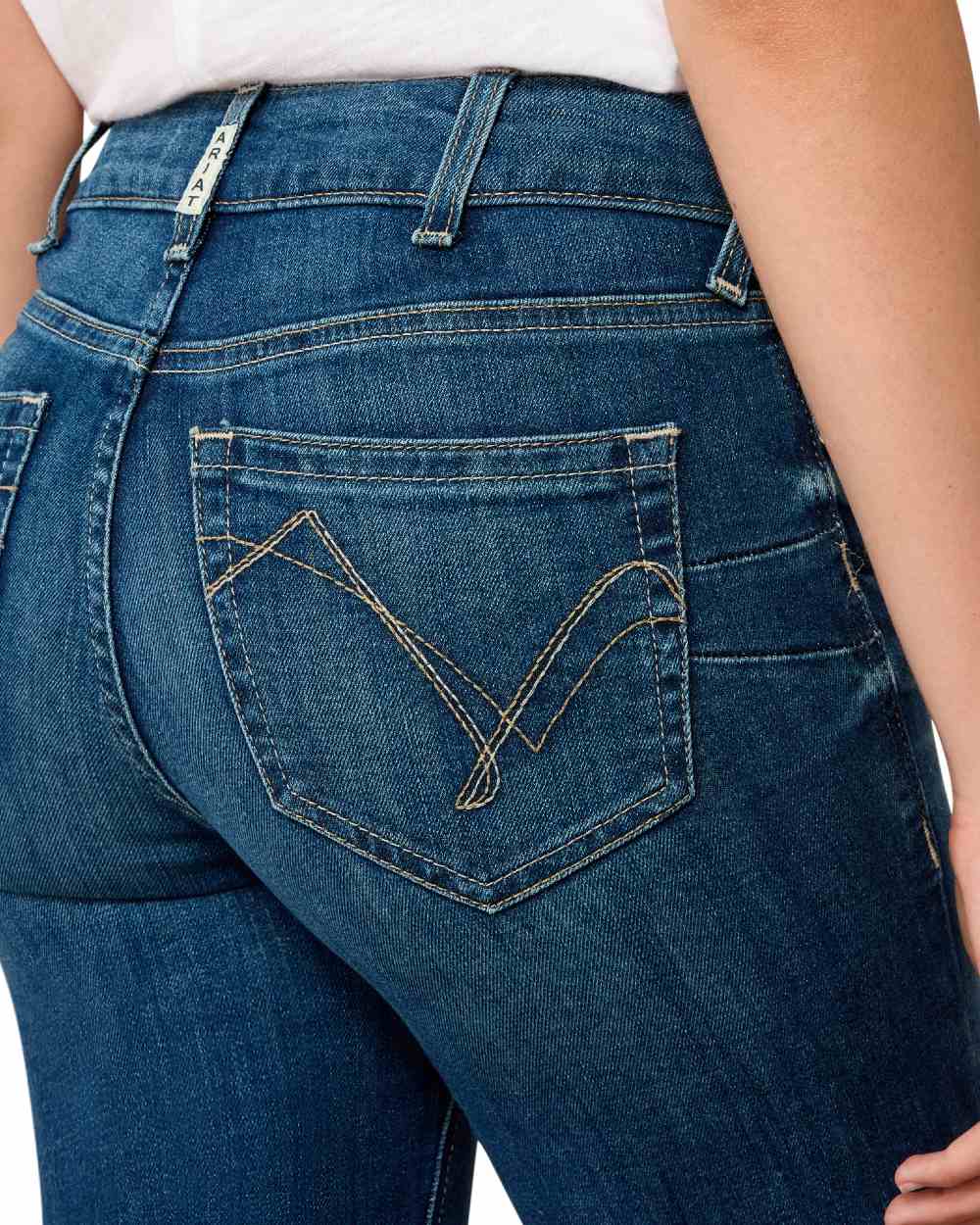 Ariat Womens Real Perfect Rise Abby Straight Jeans