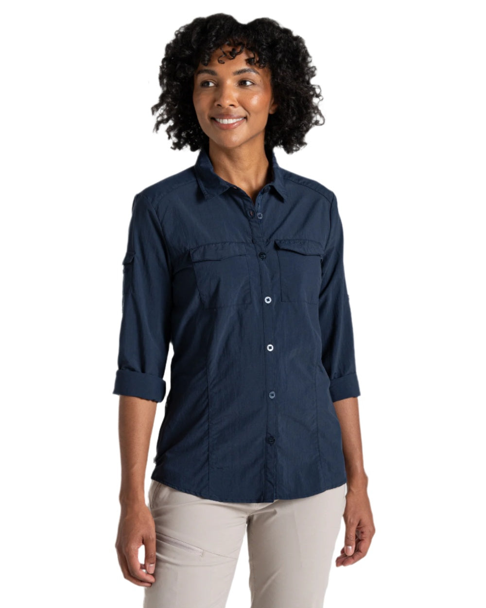 Craghoppers Womens NosiLife Adventure Long Sleeved Shirt III
