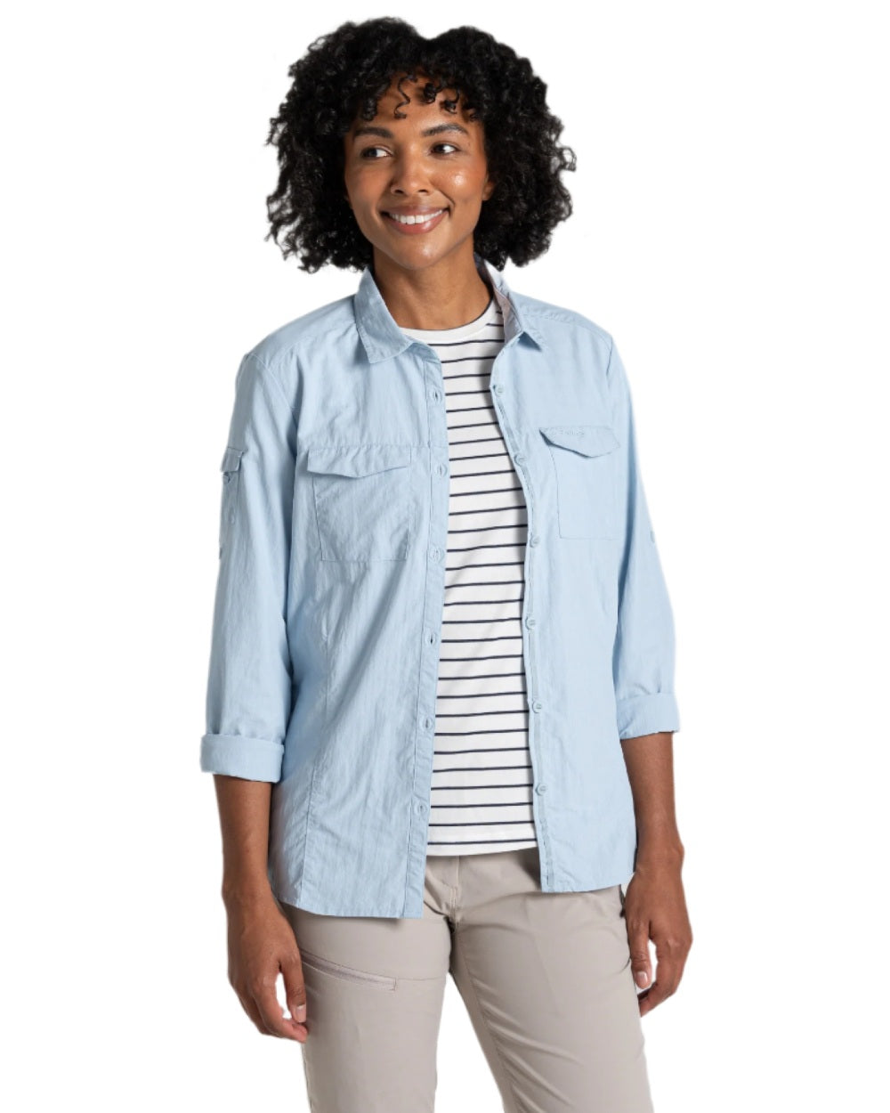 Craghoppers Womens NosiLife Adventure Long Sleeved Shirt III