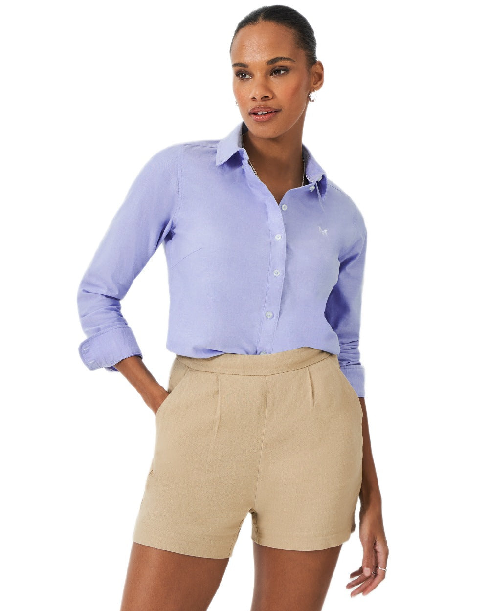 Crew Clothing Womens Bracken Oxford Shirt