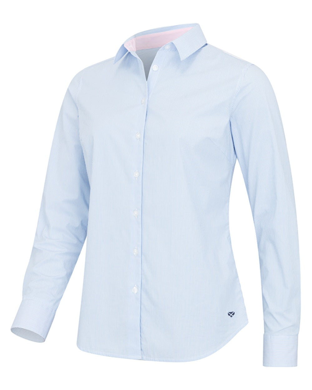 Hoggs of Fife Womens Ingliston Stretch Stripe Shirt