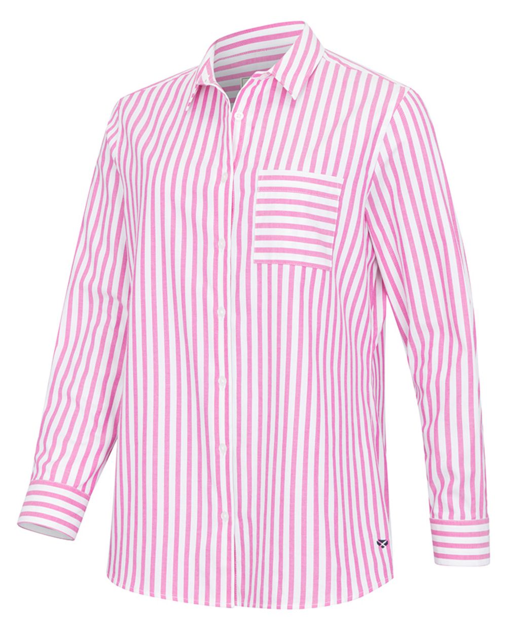Hoggs of Fife Womens Sophia Oversized Stripe Shirt