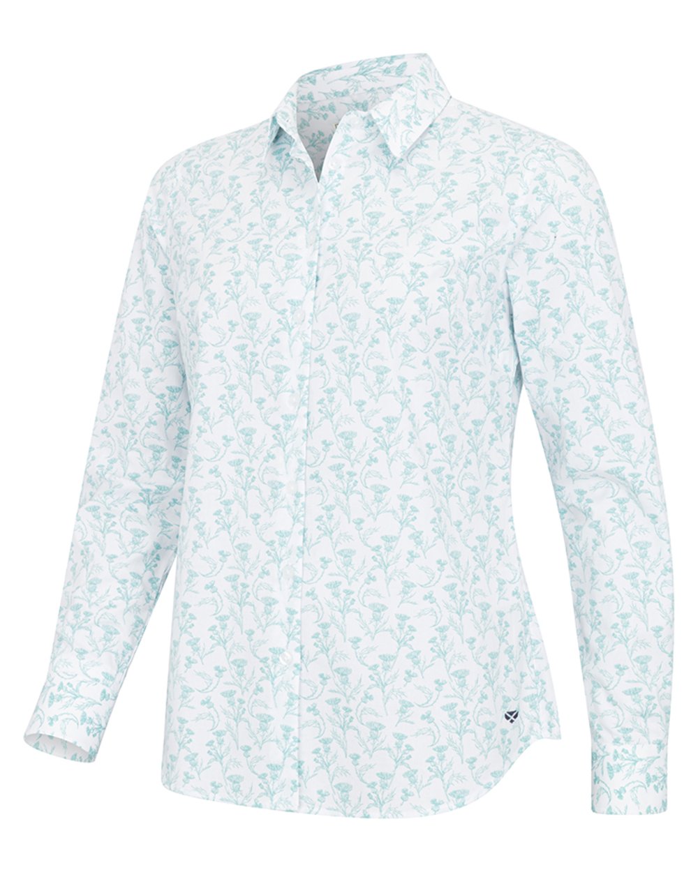 Hoggs of Fife Womens Thistle Print Shirt